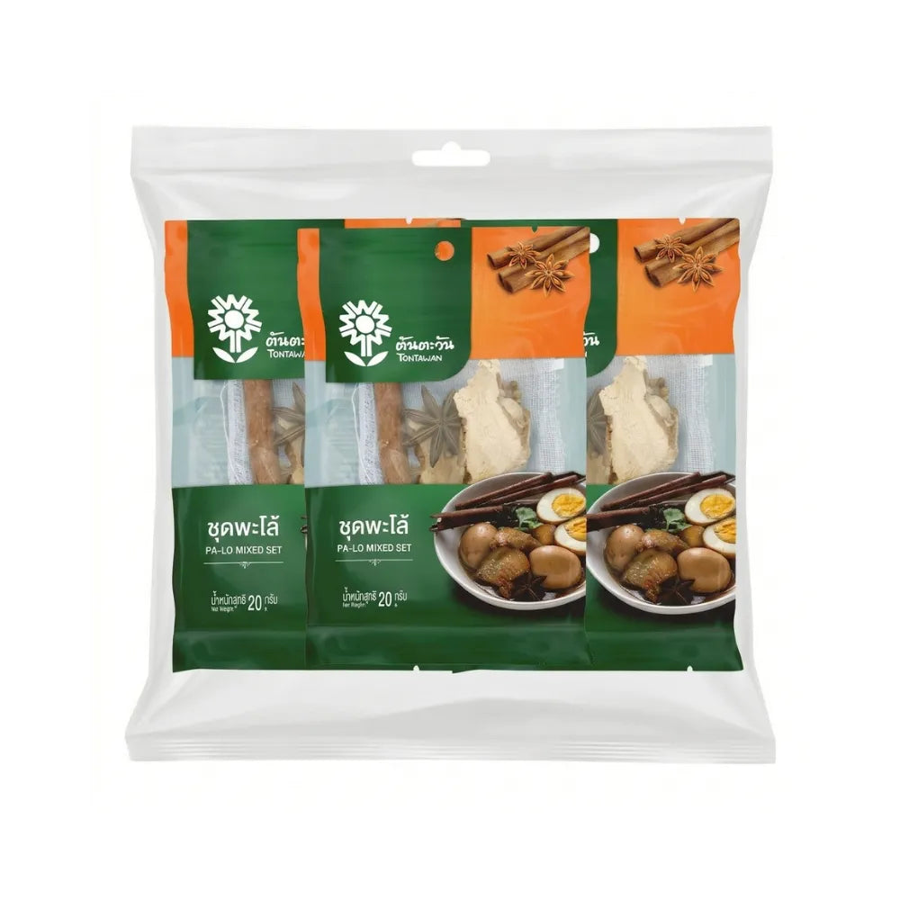 Tontawan Stewed Set 20g x3, dry grocery product by TONTAWAN, featuring packaged stewed seasoning or flavoring.