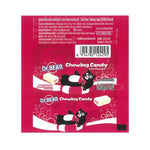 DR.BEAR soft fruity cola candies in 22g packs, colorful chewy confectionery snack from the dry grocery and snacks category.