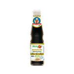 Deksomboon less sodium seasoning sauce bottle in 300ml size, suitable for adding flavor to dishes in dry grocery collection