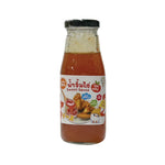 Begin Baby Chicken Dipping Sauce vegetable and fruit formula 35% in a dry grocery package, suitable for baby food preparation.