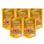Lilsheep Lil Cheep protein snack packs with soy sauce flavor, 40g, featuring colorful packaging and bite-sized confectionery pieces