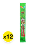 YUPI Yupi Gummy Sour Bonz Watermelon candies in 10g packs, colorful and chewy watermelon-flavored snacks.