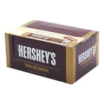 HERSHEY'S creamy milk chocolate 15g bar, 24-pack, ideal for snacking or baking in dry grocery product image.