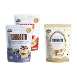 Nezline Nezline Nougatto Nougat Crisp snack with crunchy nougat and crisp texture, displayed in a close-up image.