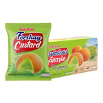 Fershay Fershay Cake Pandan 17g dry grocery product, showing the packaging with the pandan-flavored cake snack.