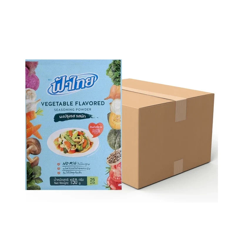 Fathai Vegetable Powder 150g package, dry grocery product, shown in a sealed bag with vibrant vegetable images on packaging.