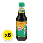 Golden Mountain seasoning sauce with green cap in 200ml bottles, shown in a pack of six for Asian cooking flavor.