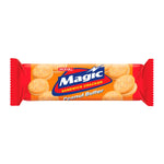 Jack'N Jill Magic Cracker Peanut Butter confectionery snacks featuring crispy crackers filled with creamy peanut butter.