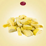 Sriwanna Freeze Dried Crispy Durian Monthong 40g, packaged snack with golden dried durian slices, crispy and flavorful.