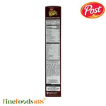 Post Cocoa Pebbles cereal box, 311g, dry grocery product with colorful cereal and chocolate flavor on the packaging.