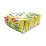 Snack Jack Green Pea snack pack, 15g x 12, crunchy green pea snacks from Snack Jack in a colorful package.