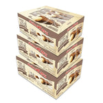 GRINNY chocolate-coated snack filled with malt cream, 15g x3, showing the individually wrapped treats in a close-up view.