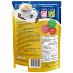 Equal Cappuccino Instant Coffee Mix drink in a cup with frothy topping, showcasing the coffee's rich and creamy appearance.
