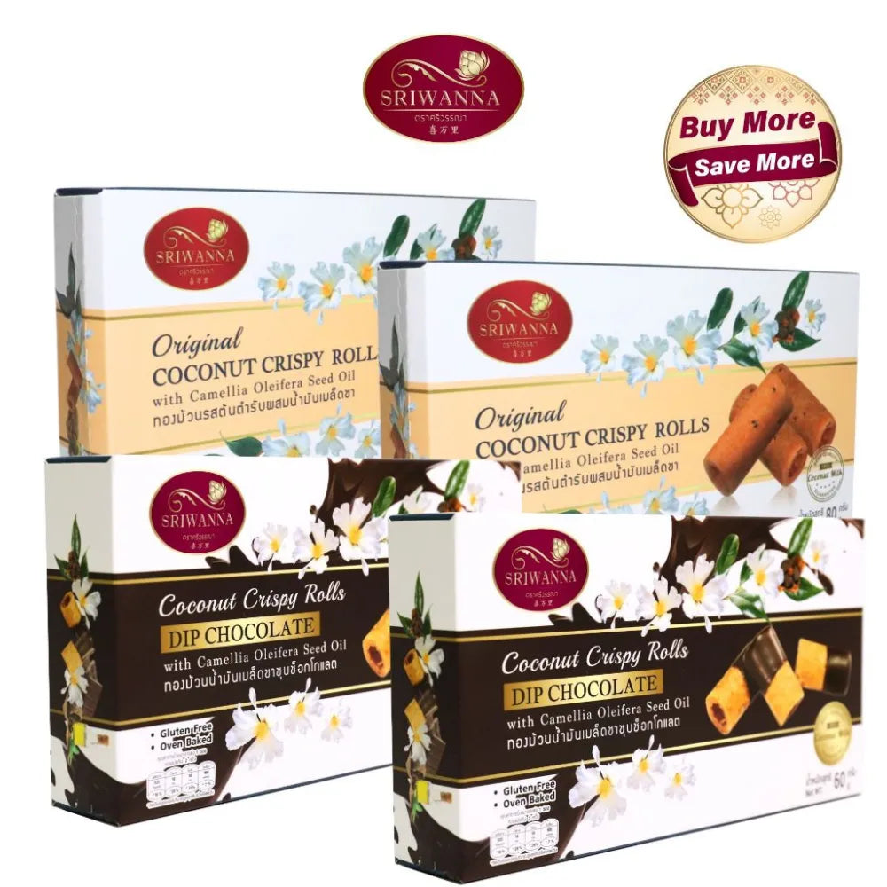 SRIWANNA Sriwanna Buy More Save Snacks Confectionery featuring colorful packaging with assorted sweet treats and candies.