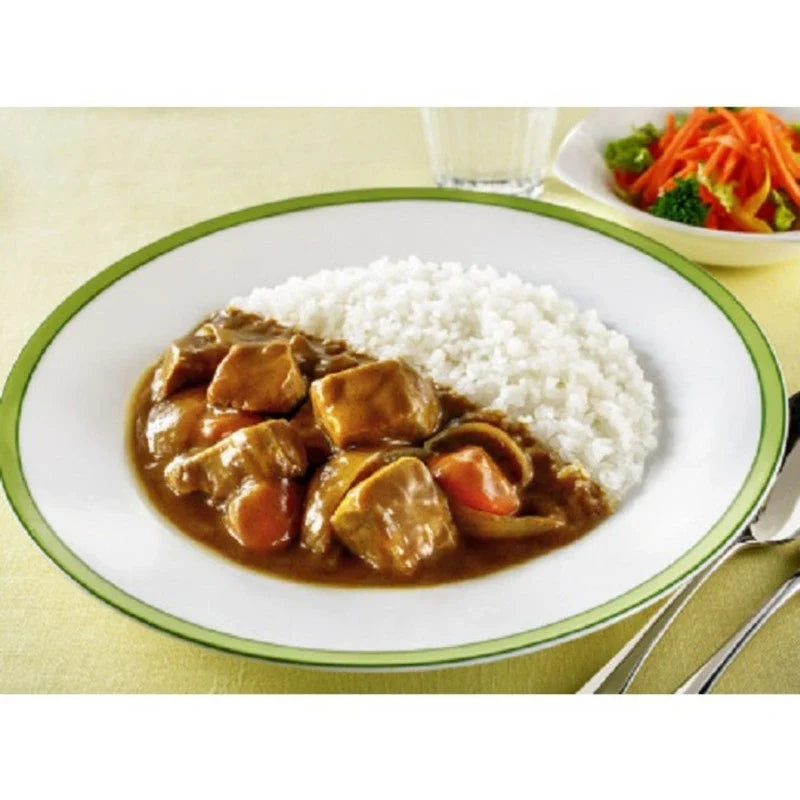 House Java Curry Hot 185g dry grocery package with vibrant label and product details visible on the front.
