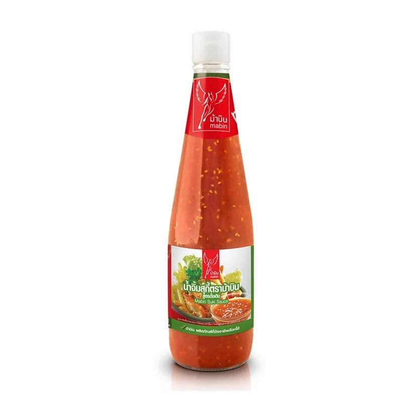 MABIN Sukiyaki Sauce in 680g dry grocery package, thick and flavorful Japanese-style cooking sauce with soy and sweet seasonings.