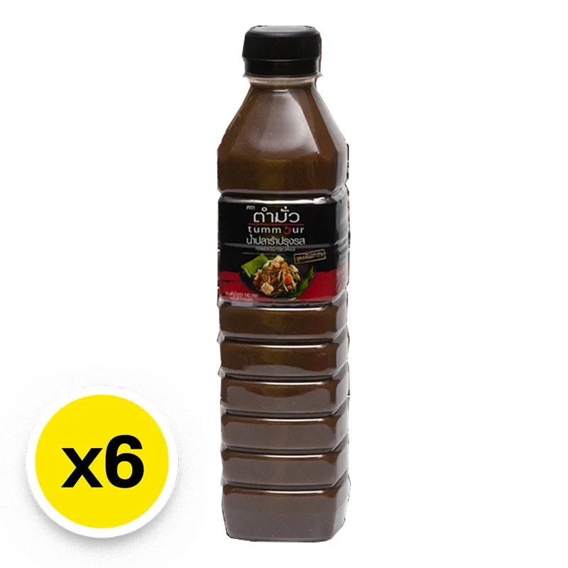 Tummour Fermented Dry Grocery in 500ml bottles, set of six, featuring traditional fermented beverage bottles with label details.