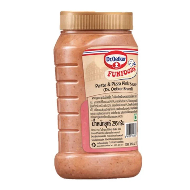 Dr. Oetker Pasta and Pizza Pink Sauce 295g jar, creamy pink sauce for pasta and pizza, dry grocery by DR. OETKER
