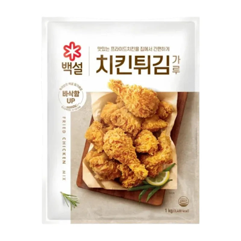 BEKSUL Beksul Fried Chicken Mix 1kg dry grocery packet, ready-to-use seasoned coating for crispy fried chicken.
