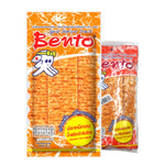 BENTO Bento Roast Squid Namprik Thai snack, 18g x6, dry grocery snack with roasted squid flavor in packaging.