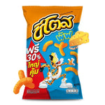 Cheetos Puffs Cheesy Cheese snack bags, 50g each, in a pack of three, crispy cheesy snack from CHEETOS in dry grocery aisle