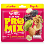 Sunbite Daily Nuts Pro Mix confectionery snack with mixed nuts and dried fruits in a colorful package.