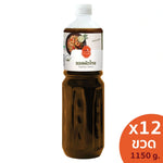 J-LEK Pad Thai sauce bottles in 1150g dry grocery package, featuring clear plastic bottles with red and white labels