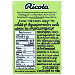 Ricola Apple Mint confectionery snacks featuring apple and mint flavored candies in a colorful package.