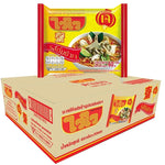 WAIWAI Vegetarian Tom Yum Instant Noodles in 60g package, dry grocery product with spicy and tangy flavor.