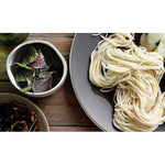 Nisshin No.1 Hiyamugi dry wheat noodles in 200g package, displayed on a white background