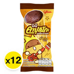 Glico Caplico Cone Chocolate snack pack, 6.5g x12, featuring crispy cone-shaped chocolate treats from Glico.