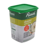 Knorr Cream Soup Base 1kg dry grocery product, showing a sealed package of the powdered soup base for cooking.