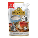 Pure Foods Japanese Style Sesame Flavored Dipping Sauce 850g bottle, showcasing the bottle with label and sesame flavor details.