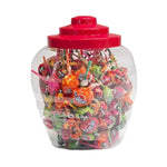 DR.BEAR Dr.bear Lollipop Mixed Fruit 1kg, colorful assorted fruit-flavored candies in a clear plastic bag.