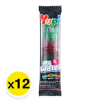Yupi Gummy My Watch 13g snack packs, colorful gummy candies in watch shapes from YUPI, arranged in a group.