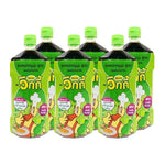 Wicky Green Marinade Sauce 800g, shown in a clear jar with green label, ideal for flavorful dishes in dry grocery collection