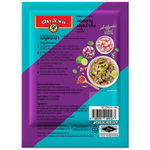 Ayam Ready To Cook Laab Sauce in a jar, flavorful Thai-style spicy herb condiment for cooking and dipping.