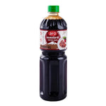 Aro Teriyaki Sauce 1L bottle, dry grocery product with a label featuring Japanese-inspired design and branding.