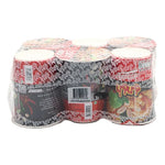 Mama Cup Instant Noodles Tom Yum Kung flavor, 60g x6 packs, dry grocery product with spicy shrimp soup noodles in a sealed cup.