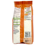 Sainsbury's Cous Cous grains in a clear package, showing the dry, fluffy cous cous ready for cooking or serving.