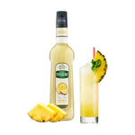 Mathieu Teisseire pineapple syrup in a 700ml bottle, ideal for beverages and desserts in dry grocery selection.