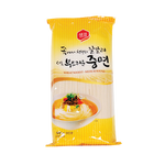 Cooked Sempio Wheat Noodles in a bowl, showcasing their texture and fresh appearance, perfect for Asian-inspired dishes.