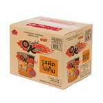 Mama Oriental Kitchen dried instant cup noodles with stir-fried flavor, packaged in a convenient dry grocery cup.