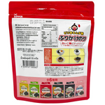 Daepoong seasoned dried laver kimchi snack, crispy seaweed with spicy fermented kimchi flavor, in a packaging image
