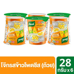Knorr Cup Porridge Corn Cheese Flavor 28g dry snack packet, showing the product packaging with corn and cheese flavor illustration.