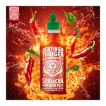 Crying Thaiger Sriracha Chili Sauce in 484g bottle, spicy Thai chili sauce with a tiger logo, suitable for dry grocery use