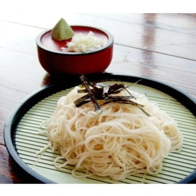 Nisshin No.1 Somen dry Japanese noodles in a 200g package, thin wheat noodles from Nisshin brand for cooking or salads.