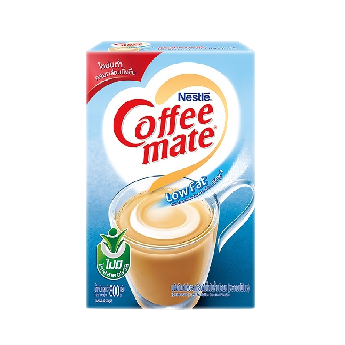 Nestle Coffee Mate Low Fat Cream Powder for drinks, creamy and smooth, ideal for enhancing coffee with low-fat dairy alternative