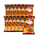 Grinny Biscuit Stick with sweet chili barbecue flavor, 18g snack, dry grocery confectionery, crispy and flavorful snack stick