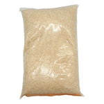 Panomrung Jasmine Rice 100% dry grocery 5kg bag, showing the white rice grains in a clear image.